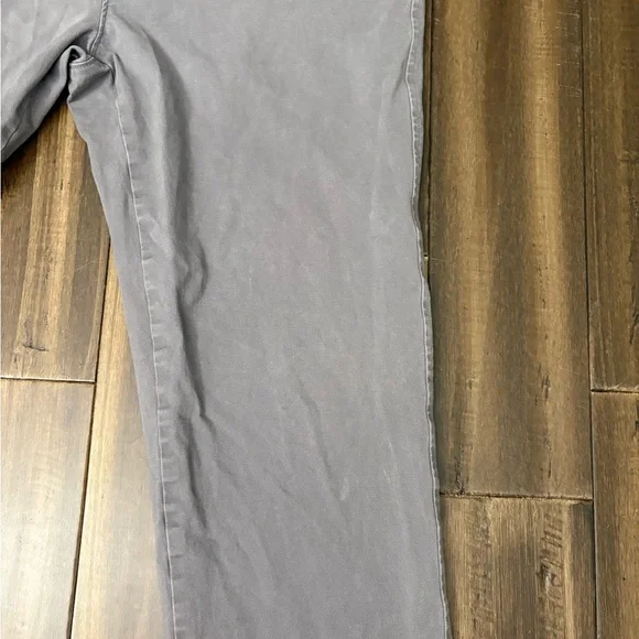 Dockers Men's Gray Chinos Slim/Coupe Sz 36x39 Pockets Casual Work Office Belt - Picture 9 of 11